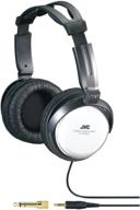 jvc harx500 full size headphones silver logo