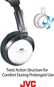 img 2 attached to JVC HARX500 Full Size Headphones Silver