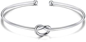 img 4 attached to 💍 Tie the Love Knot: Jewanfix Bridesmaid Proposal Gifts - Stainless Steel Bracelet in Gift Box