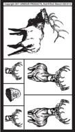 шаблон дикой природы: армор этч раб н 🐾 шаблон гравировки, 5 дюймов на 8 дюймов - качественное решение для гравировки логотип