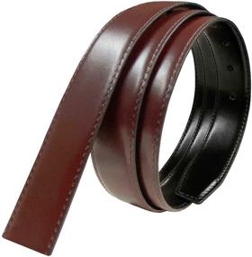 img 4 attached to 🔴 Genuine Leather Burgundy Reversible Replacement