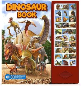 img 4 attached to Dinosaur Book Sounds Kids Interactive