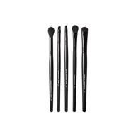 🖌️ enhance your smokey eye look with the e.l.f. smoky eye brush kit: 5 vegan makeup brushes for flawless eyeshadow & eyeliner blending logo