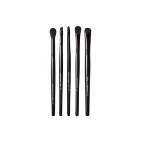 img 4 attached to 🖌️ Enhance Your Smokey Eye Look with the e.l.f. Smoky Eye Brush Kit: 5 Vegan Makeup Brushes for Flawless Eyeshadow & Eyeliner Blending