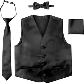 img 2 attached to Luca Gabriel Toddler Piece Formal Boys' Clothing ~ Suits & Sport Coats