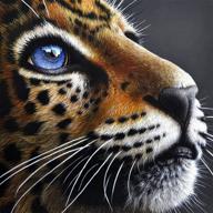 5d tiger diamond painting kit full drill animal embroidery cross stitch rhinestone pictures diamond art craft for christmas decor, home wall decoration 11.8×11.8in logo