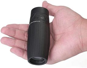 img 4 attached to 🔭 Eyeskey High-end 10X25 Pocket Monocular Telescopes: Compact Grip Scope for Clearer Vision, Bird Watching, Fully Waterproof & Fog-Proof