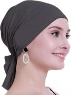 🎗️ osvyo bamboo chemo headscarf for women with hair loss - slip-on turbans for cancer patients - sealed packaging logo