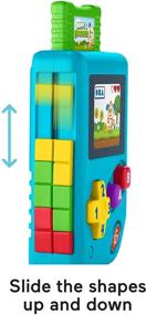 img 1 attached to 🎮 Fisher-Price Laugh & Learn Lil' Gamer: Educational Musical Toy for Babies & Toddlers, Blue - Ages 6-36 Months