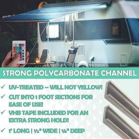 img 2 attached to 🚐 LATCH.IT LED Lights for RV Awning: V2.0 DIY Kit, Waterproof & Complete 20’ LED Lights for RV & Campers – the Ultimate RV LED Awning Light!