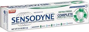 img 1 attached to Sensodyne Toothpaste - Complete Extra Fresh, 3.4 oz (Size) - Sensodyne TP Comp Extra F 3.4z