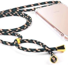 img 2 attached to 📱 Clear Silicone Cover with Lanyard for Samsung Galaxy Note 9 - Protective Neck Cord Shell