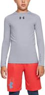 👕 футболка under armour coldgear heather: мальчики одежда и активная одежда для максимального комфорта и производительности логотип