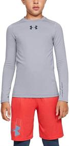 img 4 attached to 👕 Футболка Under Armour ColdGear Heather: Мальчики Одежда и Активная Одежда для максимального комфорта и производительности