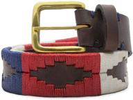 👨 high-quality handcrafted belts for men: gaucho goods' premium desperado accessories logo