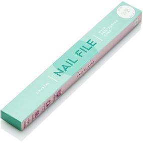 img 3 attached to 💅 Top-Rated Crystal Glass Nail File with Protective Travel Case - Ideal for Salon-Quality Manicures, Perfect for Natural, Gel, and Acrylic Nails - Superior to Emery Boards - Pink 2mm