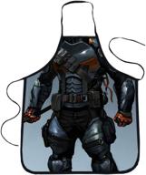 🦸 unleash your inner superhero with createcos d-stroke adult size adjustable kitchen apron логотип