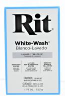 🧺 rit powder white wash: ultimate stain remover - 1 7/8 ounces logo