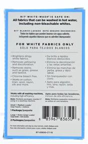 img 3 attached to 🧺 Rit Powder White Wash: Ultimate Stain Remover - 1 7/8 Ounces