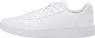 men's active white adidas hoops sneakers - athletic shoes logo