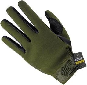 img 1 attached to 🔫 Ultimate Protection: RAPDOM Tactical All Weather Shooting Gloves