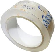 📚 enhance and preserve books with t.r.u. lp-20cc crystal clear label protection tape - 1.5 in. x 72 yds. (pack of 1) logo