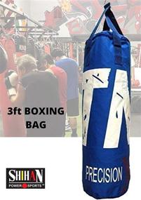 img 3 attached to 🥊 TNT PrecisionXFormula Boxing Punch Bag - 3ft Blue (Sold Un-Filled)