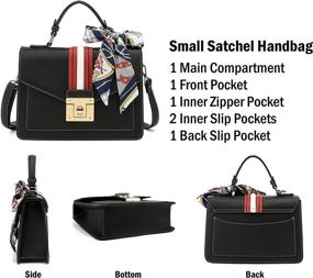 img 1 attached to Scarleton Satchel Handbag H206502 - Women's Handbags & Wallets in Totes