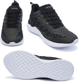 img 2 attached to 👟 ATHIX Breathable Men's Running Shoes for Comfortable and Optimum Performance