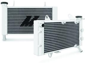 img 4 attached to Mishimoto MMPS-LTZ400-03 Powersports Aluminum Radiator for Suzuki LTZ400 / Kawasaki KFX400 (2003-2008): Enhanced Performance and Durability