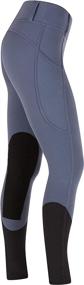 img 3 attached to 👖 Sit Tight Wind Pro Knee Patch Leggings