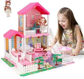 img 4 attached to 🏠 Enhance Your Mini Tudou Dollhouse with Dreamhouse Accessories: Explore our Wide Range of Miniature Furnishings