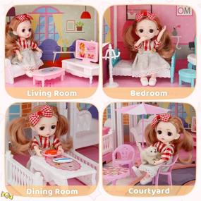 img 2 attached to 🏠 Enhance Your Mini Tudou Dollhouse with Dreamhouse Accessories: Explore our Wide Range of Miniature Furnishings