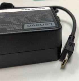 img 2 attached to 💡 Lenovo 4X20M26268 65W USB Type C AC Adapter: Versatile Prong Power Cord for 100-240V 50-60Hz