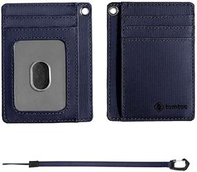 img 1 attached to 📦 Efficient Tomtoc Pocket Minimalist Leather Organizer: Streamline Your Essentials