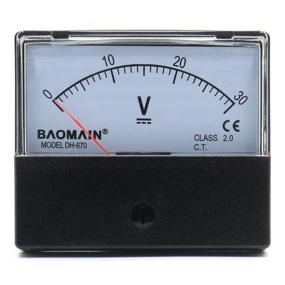 img 4 attached to Baomain Voltmeter DH 670 Rectangular Voltage