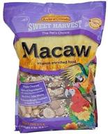 sweet harvest macaw bird food logo