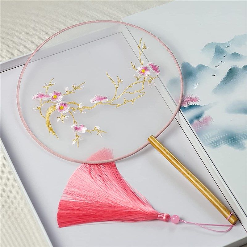 yuelai chinese embroidery blossom chungsam 로고
