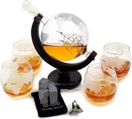 🏡 housewarming whiskey decanter set with glasses: elevate your drinking experience логотип