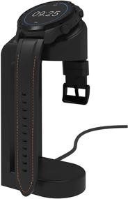 img 3 attached to 💡 Ticwatch Pro 3 Charger: Replacement Connection Charging Dock with 5ft Cable - Black