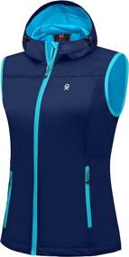 img 4 attached to 🧥 Little Donkey Andy Women's Lightweight Softshell Vest: Windproof Sleeveless Jacket for Running, Hiking & Travel