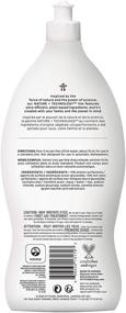 img 3 attached to ATTITUDE Natural Dish Detergent: Efficient Plant- and Mineral-Based Dishwashing Liquid, Hypoallergenic & Cruelty-Free, Unscented - 23.6 Fl Oz