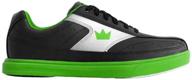 👟 top-notch performance: brunswick renegade flash silver men's athletic shoes logo