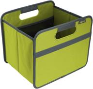 📦 compact and convenient: meori small foldable box, 1-pack in vibrant green logo