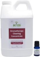🍃 naeterra brand 4 thieves aromatherapy cleaning concentrate - 64 oz, with bonus 10ml naeterra brand 4 thieves oil logo