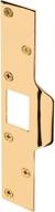 🔒 prime-line mp9426 maximum security latch strike, steel, brass plated - reliable and durable logo