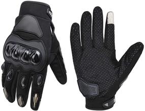 img 3 attached to 🏍️ Optimized for SEO: AmazonBasics Racing Gloves for Motorbike Powersports