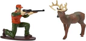 img 3 attached to 🦌 Decopac Deer Hunting Cake Decorating Set: Multi-Size Deer and Hunter Figurines for Cake Decoration