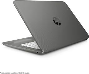 img 1 attached to 💻 HP Stream 14-inch Laptop, Intel Celeron N3060 Processor, 4GB RAM, 32GB eMMC Storage, Windows 10 Home in S Mode, Office 365 Personal for 1 Year (14-cb030nr, Smoke Gray)