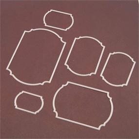 img 1 attached to 🍂 Thanksgiving and Christmas Craft Dies for Scrapbooking and Card Making - 1 Pack Layered Frame Die Cuts